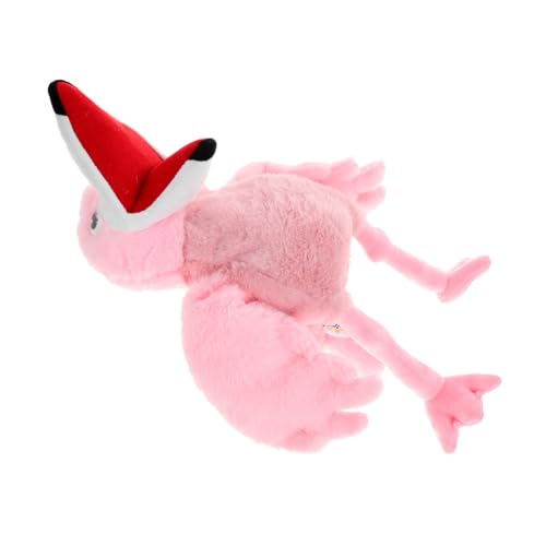 Toddmomy Plüsch Flamingo Handpuppe Kuscheliges Tierpuppen Für Fantasievolles Eltern Junge Mädchen interaktion Und Beruhigung Toddmomy Plüsch Flamingo Handpuppe Kuscheliges Tierpuppen Für Fantasievolles Eltern Junge Mädchen interaktion Und Beruhigung von Toddmomy
