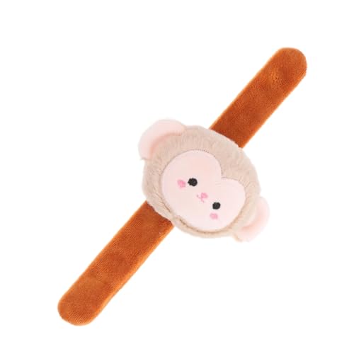 Toddmomy Plüsch Schnapparmband Affe Armband Weiches Tier Kuschelarmband Geburtstag Party Jungen Mädchen Toddmomy Plüsch Schnapparmband Affe Armband Weiches Tier Kuschelarmband Geburtstag Party Jungen Mädchen von Toddmomy