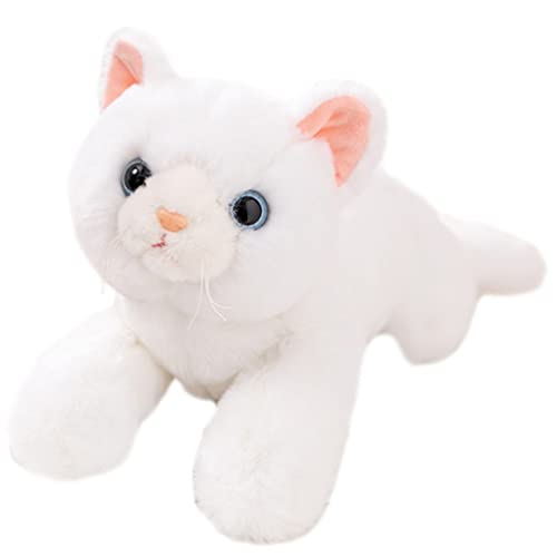 Toddmomy Plüschtier 1 Stücke Katze Stofftier Spielzeug, Plüsch Stofftier Katze Puppe Weiche Plüsch Stofftier Spielzeug für Jungen Mädchen Weihnachten Geburtstagsgeschenke, 50 cm Katze von Toddmomy