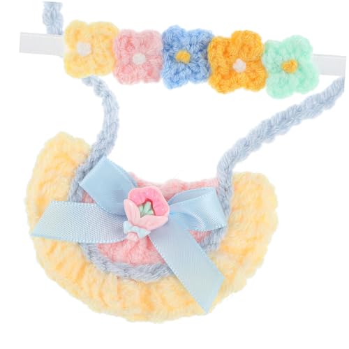 Toddmomy Puppenbekleidungs-Set mit Blumen-Stirnband und Spucktuch für Doll Einfach Anzuziehen Leicht zu Reinigen Geschenk für Fotoshootings Toddmomy Puppenbekleidungs-Set mit Blumen-Stirnband und Spucktuch für Doll Einfach Anzuziehen Leicht zu Reinigen Geschenk für Fotoshootings von Toddmomy