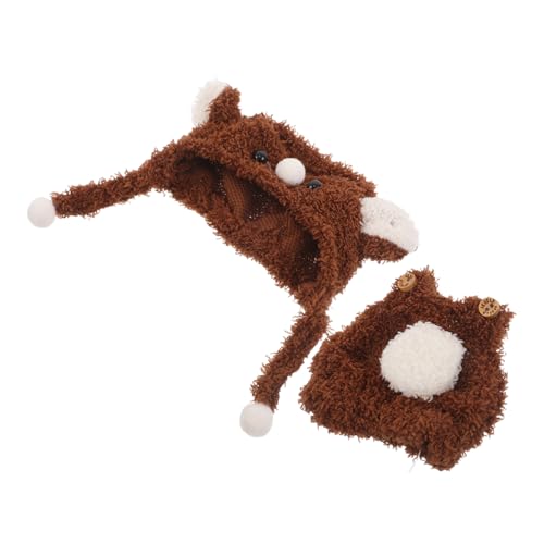 Toddmomy Puppenkleidung Bärenthema Braun Niedliches Jumpsuit-Set Strapazierfähig Kindgerechtes Design Für Puppenhaus Verkleidungsspiel Toddmomy Puppenkleidung Bärenthema Braun Niedliches Jumpsuit-Set Strapazierfähig Kindgerechtes Design Für Puppenhaus Verkleidungsspiel von Toddmomy