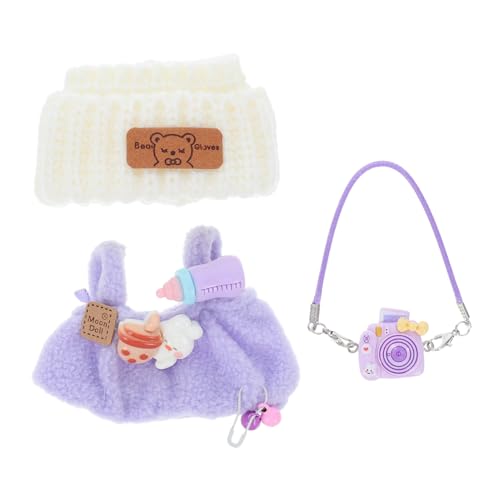 Toddmomy Puppenkleidungs Set Plüsch Doll Jumpsuit mit Latzhose und Accessoires Süßes Sammel Outfit für Rollenspiele Puppenhaus deko für Fotos und Puppenersatzkleidung Toddmomy Puppenkleidungs Set Plüsch Doll Jumpsuit mit Latzhose und Accessoires Süßes Sammel Outfit für Rollenspiele Puppenhaus deko für Fotos und Puppenersatzkleidung von Toddmomy