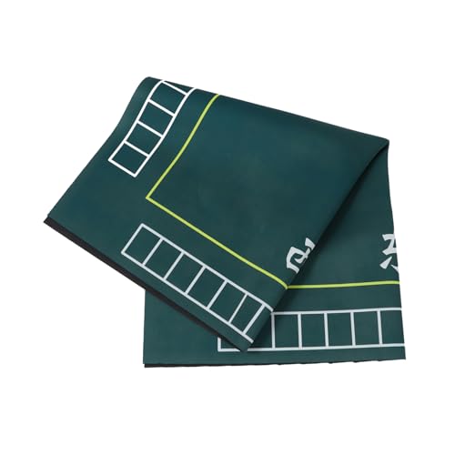 Toddmomy Quadratische Mahjong Tischdecke Grün mit Dicker Polsterung rutschfeste und Geräuschreduzierende Spieltischabdeckung für Karten Brettspiele Polyester Material für Domino Toddmomy Quadratische Mahjong Tischdecke Grün mit Dicker Polsterung rutschfeste und Geräuschreduzierende Spieltischabdeckung für Karten Brettspiele Polyester Material für Domino von Toddmomy