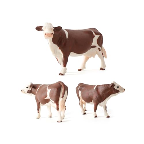 Toddmomy Realistische Kuh Figur Deko Ornament Kreatives Kunststoff Modell Detailgetreues Bauernhoftier Lebensechte Desktop Dekoration für Zimmer Geschenkidee für Familie und Freunde Toddmomy Realistische Kuh Figur Deko Ornament Kreatives Kunststoff Modell Detailgetreues Bauernhoftier Lebensechte Desktop Dekoration für Zimmer Geschenkidee für Familie und Freunde von Toddmomy