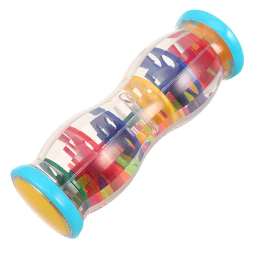 Toddmomy Regenmacher für Musikinstrument mit Rainstick Design Fördert Kognitive Fähigkeiten und Musikverständnis Hochwertiges Kunststoffspielzeug für Sensorische Erfahrungen Toddmomy Regenmacher für Musikinstrument mit Rainstick Design Fördert Kognitive Fähigkeiten und Musikverständnis Hochwertiges Kunststoffspielzeug für Sensorische Erfahrungen von Toddmomy