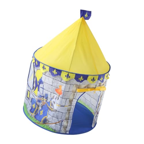 Toddmomy Spielzelt Burg Design Wasserdichtes Hauszelt für Drinnen und Draußen Leicht Aufbaubar mit Viel Platz Ausruhen Gelbes Spielhaus Fördert Kreativität und Fantasie Toddmomy Spielzelt Burg Design Wasserdichtes Hauszelt für Drinnen und Draußen Leicht Aufbaubar mit Viel Platz Ausruhen Gelbes Spielhaus Fördert Kreativität und Fantasie von Toddmomy