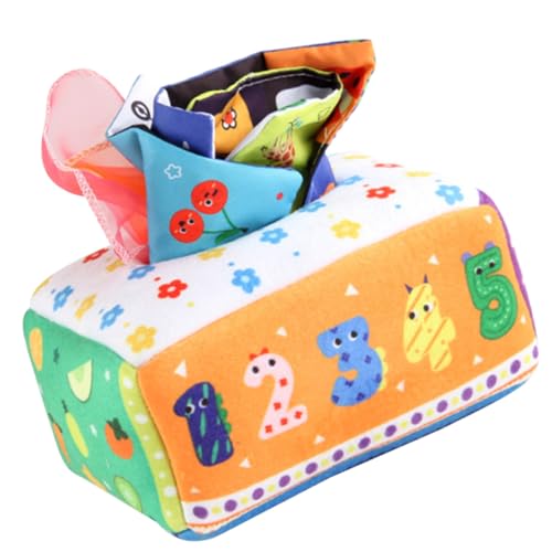 Toddmomy Stofftaschentuchbox Langlebig Sicher Pädagogisch Montessori Lernspielzeug für Sensorische Entwicklung und Handmotorik Training Ab Geburt Toddmomy Stofftaschentuchbox Langlebig Sicher Pädagogisch Montessori Lernspielzeug für Sensorische Entwicklung und Handmotorik Training Ab Geburt von Toddmomy