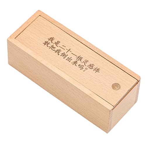 Toddmomy Teilige Holz Puzzle Stäbe Pädagogisches Denkspielzeug für Erwachsene und Langlebig Sicher und Kreativitätsfördernd Gehirntrainingsspiel für Freunde und Familie Toddmomy Teilige Holz Puzzle Stäbe Pädagogisches Denkspielzeug für Erwachsene und Langlebig Sicher und Kreativitätsfördernd Gehirntrainingsspiel für Freunde und Familie von Toddmomy