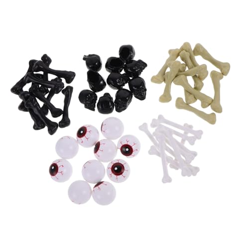 Toddmomy Teiliges Halloween Deko Realistischen Hohlen Schädeln und Blutigen Roten Sowie Schwarzen Skelett-Augen für Party Grusel-Dekoration und Kreativvergnügen Toddmomy Teiliges Halloween Deko Realistischen Hohlen Schädeln und Blutigen Roten Sowie Schwarzen Skelett-Augen für Party Grusel-Dekoration und Kreativvergnügen von Toddmomy