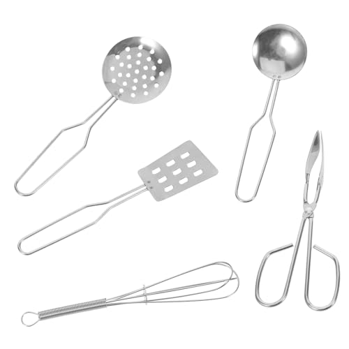 Toddmomy Teiliges Kinderküchen Spielset Mini Kochutensilien Realistisch Gestaltet für Kleine Hände zum Rollenspiel Motorischer Fähigkeiten Küchenzubehör Toddmomy Teiliges Kinderküchen Spielset Mini Kochutensilien Realistisch Gestaltet für Kleine Hände zum Rollenspiel Motorischer Fähigkeiten Küchenzubehör von Toddmomy