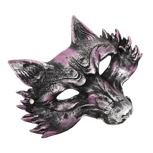 Toddmomy Tiermaske Fuchs PU Leicht Halloween Kostüm Masquerade Party Fasching Karneval für Herren Damen Toddmomy Tiermaske Fuchs PU Leicht Halloween Kostüm Masquerade Party Fasching Karneval für Herren Damen von Toddmomy