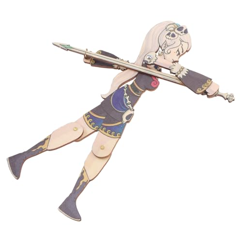 Toddmomy Traditionelle Chinesische Schattenpuppen Handgefertigt aus Hochwertigem Holz Leichtes Puppentheater und Dekoratives Sammlerstück für Kinderbühne und Kreative Bastelaktivitäten Toddmomy Traditionelle Chinesische Schattenpuppen Handgefertigt aus Hochwertigem Holz Leichtes Puppentheater und Dekoratives Sammlerstück für Kinderbühne und Kreative Bastelaktivitäten von Toddmomy