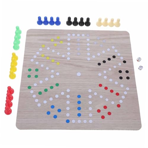 Toddmomy Tragbares Kleines Flugschachspiel Ludo Brettspiel aus Weichem Material für Familienpartys und Reisespaß mit Strategischem Spielspaß und Einfachem Reinigen Toddmomy Tragbares Kleines Flugschachspiel Ludo Brettspiel aus Weichem Material für Familienpartys und Reisespaß mit Strategischem Spielspaß und Einfachem Reinigen von Toddmomy