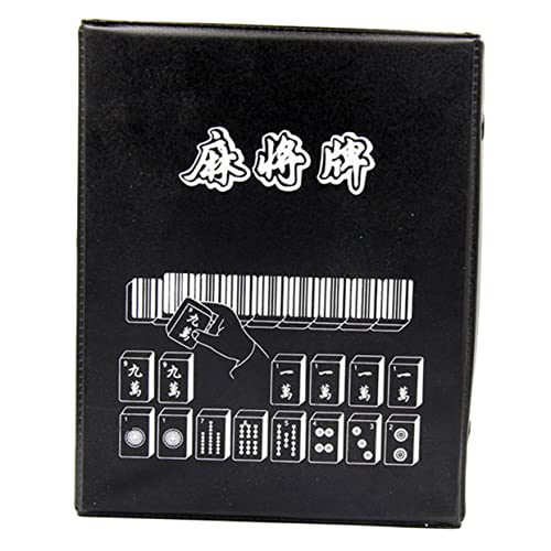Toddmomy Tragbares Mahjong Spiel Mini Chinesisches Mahjong mit Gravierten Steinen Sicheres Robustes Reise Brettspiel für Familienparty und Interaktives Unterhaltungsspiel Toddmomy Tragbares Mahjong Spiel Mini Chinesisches Mahjong mit Gravierten Steinen Sicheres Robustes Reise Brettspiel für Familienparty und Interaktives Unterhaltungsspiel von Toddmomy