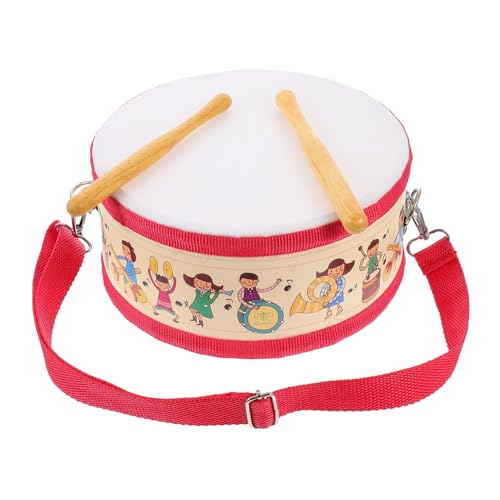 Toddmomy Trommelspielzeug Tragbare Doppelseitige Trommel Pädagogisches Musikinstrument Farbenfrohes Klopfinstrument für Kleinkinder Fördert Visuelle und Auditive Entwicklung Toddmomy Trommelspielzeug Tragbare Doppelseitige Trommel Pädagogisches Musikinstrument Farbenfrohes Klopfinstrument für Kleinkinder Fördert Visuelle und Auditive Entwicklung von Toddmomy