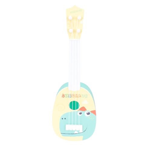 Toddmomy Ukulele Bunte Mini Plastik Saiteninstrument Pädagogisches Musikspielzeug für Anfänger Dinosaurier Design Lerninstrument für Jungen und Mädchen Toddmomy Ukulele Bunte Mini Plastik Saiteninstrument Pädagogisches Musikspielzeug für Anfänger Dinosaurier Design Lerninstrument für Jungen und Mädchen von Toddmomy