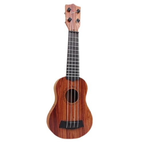 Toddmomy Ukulele Simulation Gitarre aus Holz Anfängerfreundliches Musikinstrument für Jungen und Mädchen Tragbares Lernspielzeug für Vorschule und Hawaii Partys Toddmomy Ukulele Simulation Gitarre aus Holz Anfängerfreundliches Musikinstrument für Jungen und Mädchen Tragbares Lernspielzeug für Vorschule und Hawaii Partys von Toddmomy