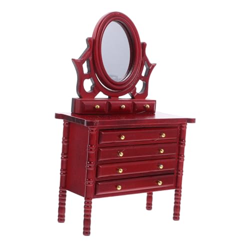 Toddmomy Vintage Mini Kommode Stabiles Puppenmöbel Zubehör für Mädchen Schlafzimmer und Wohnzimmerszenen Toddmomy Vintage Mini Kommode Stabiles Puppenmöbel Zubehör für Mädchen Schlafzimmer und Wohnzimmerszenen von Toddmomy