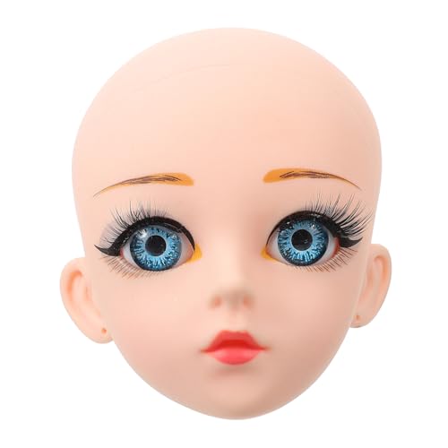 Toddmomy Vinyl Puppenkopf für DIY Puppenherstellung Kleines Modell mit Realistischer Gesichtstextur Geeignet für Anfänger und Erfahrene Bastler Detailreicher Puppenkopf für Kreative Toddmomy Vinyl Puppenkopf für DIY Puppenherstellung Kleines Modell mit Realistischer Gesichtstextur Geeignet für Anfänger und Erfahrene Bastler Detailreicher Puppenkopf für Kreative von Toddmomy