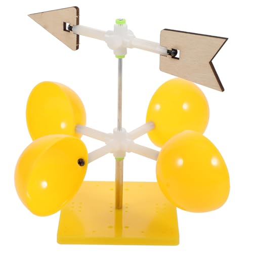 Toddmomy Wind Vane DIY-Kit Kreatives Bildungsspielzeug Für Kinderwissenschaften Für Kinder/Studenten Praktisches Assembly Stem-Lernprojekt Mit Kunststoffmaterial Wetterexperimentmodell von Toddmomy