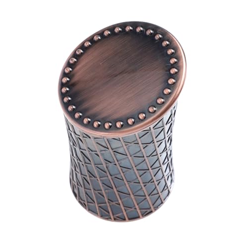 Toddmomy Würfelbecher Vintage Stil Elektrisch Vergoldet Retro Würfelhalter für Gesellschaftsspiele Party Zubehör und Bar Dekoration Toddmomy Würfelbecher Vintage Stil Elektrisch Vergoldet Retro Würfelhalter für Gesellschaftsspiele Party Zubehör und Bar Dekoration von Toddmomy