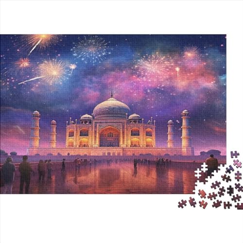 Carnival Night 1000 Puzzleteile Für Erwachsene Colored Castle Puzzle Erwachsene Puzzles Geschenke 1000pcs (75x50cm) von ToeTs