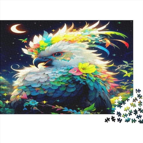 Colored Parrot Puzzles 300 Teile,Animal Puzzle Für Erwachsene, Impossible Puzzle, Geschicklichkeitsspiel Für Die Ganze Familie,Puzzle Farbenfrohes,Puzzle-Geschenk 300pcs (40x28cm) von ToeTs
