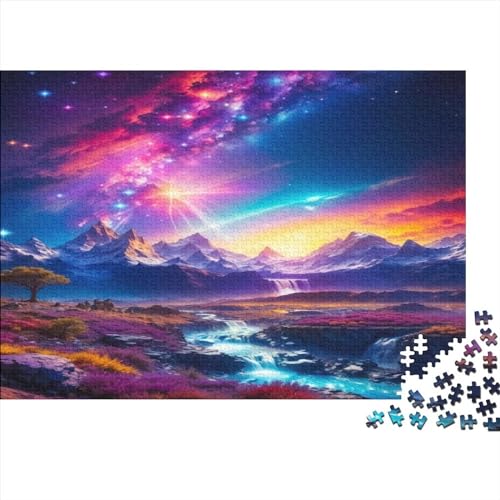 Dream Nebula Puzzle 1000 Teile Erwachsene Painted Planet Puzzle Puzzles Für Erwachsene Klassische Puzzles 1000 Teile Erwachsene 1000pcs (75x50cm) von ToeTs