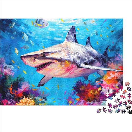 Mysterious Sea World Puzzle 300 Teile,Puzzle Für Erwachsene,Marine Animals Puzzle Home Dekoration Puzzle, Erwachsenenpuzzle 300pcs (40x28cm) von ToeTs