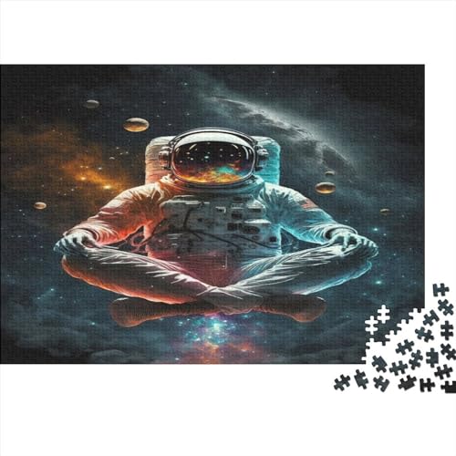 Outer Space Astronauts Puzzles 300 Teile,Dream Universe Puzzle，Puzzle Für Erwachsene, Geschicklichkeitsspiel Für Die Ganze Familie,Puzzle Farbenfrohes,Puzzle-Geschenk,Raumdekoration,DIY Kit 300pcs (4 von ToeTs