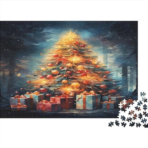 Winter Christmas Tree Puzzle 1000 Teile Erwachsene Winter Fun Puzzle Puzzles Für Erwachsene Klassische Puzzles 1000 Teile Erwachsene 1000pcs (75x50cm) von ToeTs