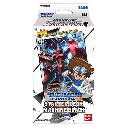 Digimon Card Game Starter Deck Machine Black inklusive Great Legend Booster Pack von Card Game