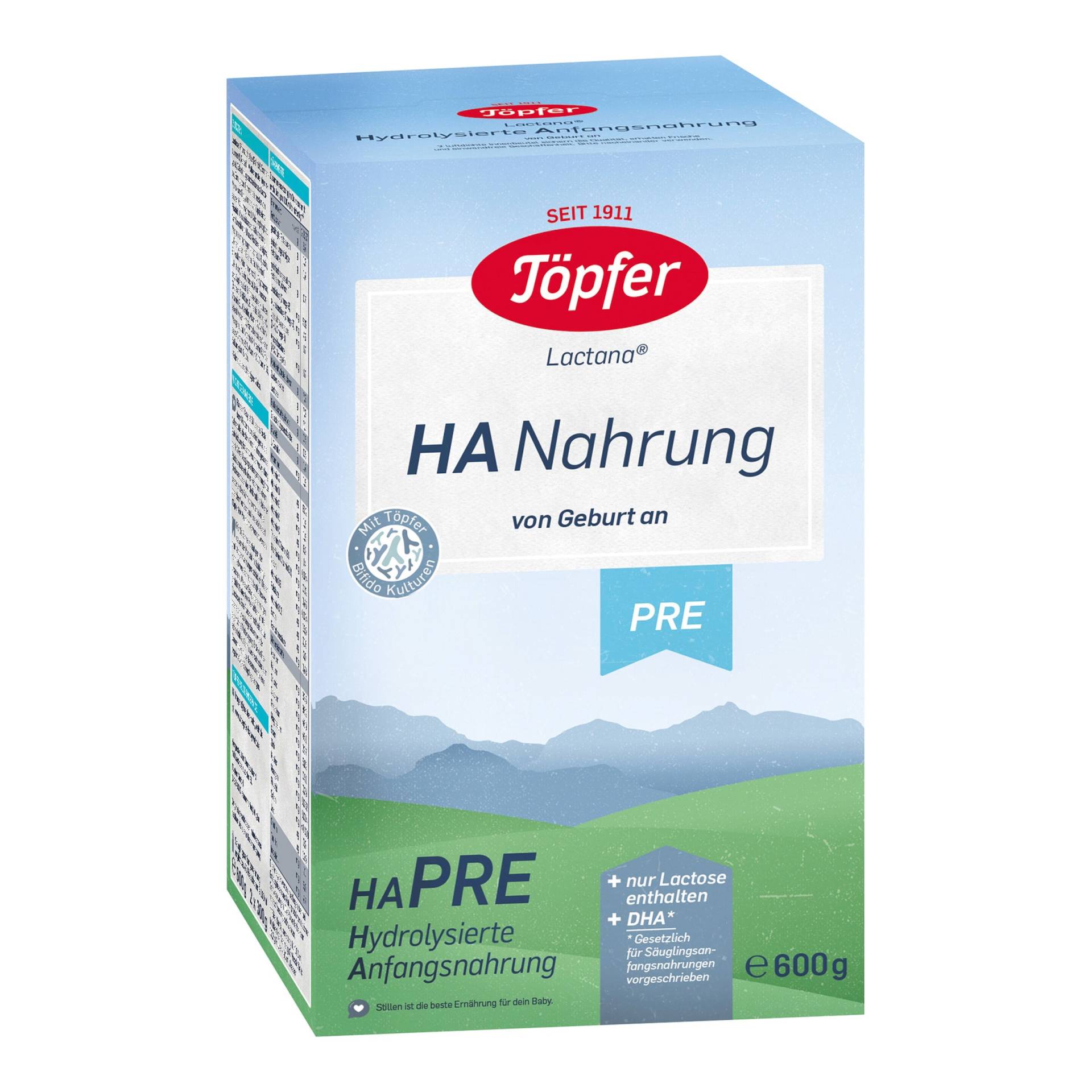 Töpfer Anfangsmilch HA Pre, 600g von Töpfer