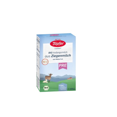 Töpfer Anfangsmilch Pre Bio aus Ziegenmilch 400g von Geburt an von Töpfer