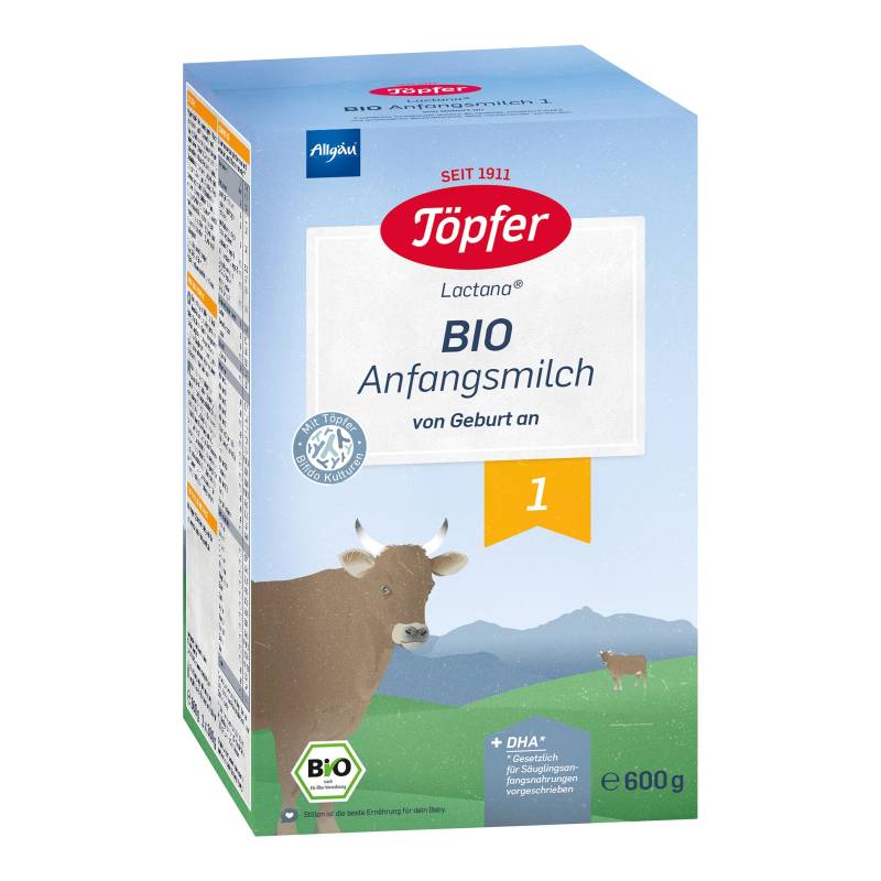 Töpfer Bio Anfangsmilch 1, 600g von Töpfer