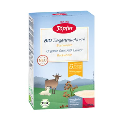 Töpfer Bio-Ziegenmilchbrei Buchweizen 200 g ab dem 6. Monat von Töpfer