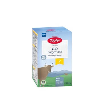 Töpfer Folgemilch 2 Bio 600g nach dem 6. Monat von Töpfer