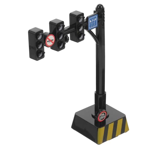 Tofficu Pädagogisches Ampel-Spielzeug-Set Signallicht-Modell für Jungen und Mädchen Fahrzeug-lerngerät von Tofficu