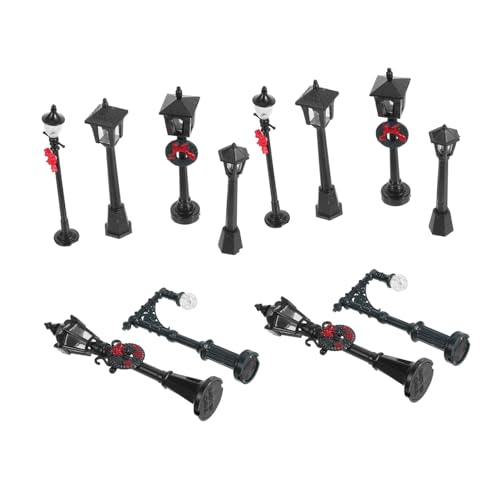 Tofficu 12 Stück Teiliges Mini Straßenlaternen Realistische Miniatur Lampen für Puppenhaus deko Vielseitige Miniatur Szene für Modelleisenbahn Familienfreundliches Bastelzubehör Gemischte Tofficu 12 Stück Teiliges Mini Straßenlaternen Realistische Miniatur Lampen für Puppenhaus deko Vielseitige Miniatur Szene für Modelleisenbahn Familienfreundliches Bastelzubehör Gemischte von Tofficu