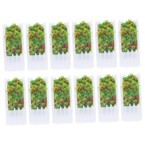 Tofficu 12 Stück Teiliges Miniatur Blumenbeet Weiß mit Blüten DIY Mikro Landschaftsdekoration für Sandtisch und Puppenhaus Struktur Einfach zu Reinigen Vielseitig Einsetzbar Tofficu 12 Stück Teiliges Miniatur Blumenbeet Weiß mit Blüten DIY Mikro Landschaftsdekoration für Sandtisch und Puppenhaus Struktur Einfach zu Reinigen Vielseitig Einsetzbar von Tofficu