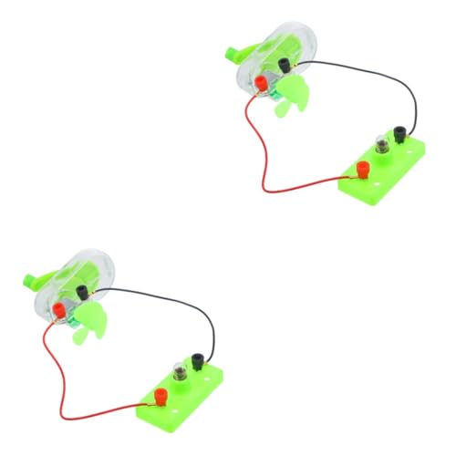 Tofficu 2 Sets Handgenerator Elektrischer Generator Kurbel Power Kit Bildung Manueller Generator Spielzeug Wissenschaftliche Experimente Für DIY Pädagogisches Spielzeug von Tofficu