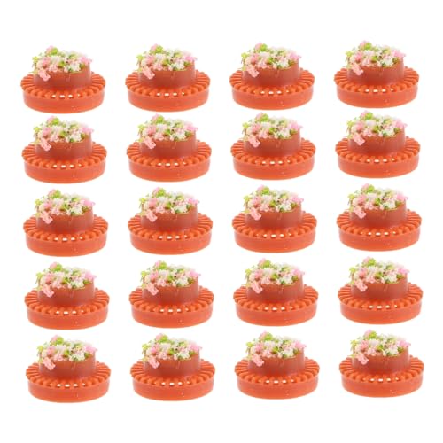 Tofficu 20 Stück Maßstab Kunststoff Mini Bonsai Pflanzgefäße für Puppenhaus Zubehör Realistische Mini Gartenbeet Dekoration für Sandtisch Landschaftsgestaltung Tofficu 20 Stück Maßstab Kunststoff Mini Bonsai Pflanzgefäße für Puppenhaus Zubehör Realistische Mini Gartenbeet Dekoration für Sandtisch Landschaftsgestaltung von Tofficu