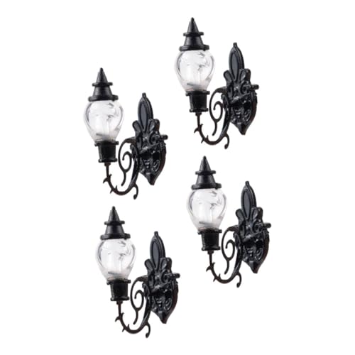 Tofficu 4 Stück Maßstab Sandtisch Deko Lampen mit Warmgelbem Licht Mini Wandlampen Modell für und Puppenhaus Zubehör Tofficu 4 Stück Maßstab Sandtisch Deko Lampen mit Warmgelbem Licht Mini Wandlampen Modell für und Puppenhaus Zubehör von Tofficu