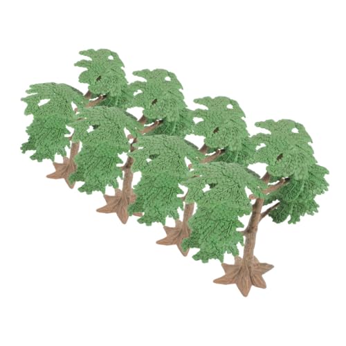 Tofficu 4 Teiliges Simulationslandschaftsbaum Miniaturmodelle Kleine Baummodelle Pflanzenmodelle Gartenbaummodell Baumdekorationsmodell Baumpflanzmodelle Minimodelle Zugmodelle Aus von Tofficu