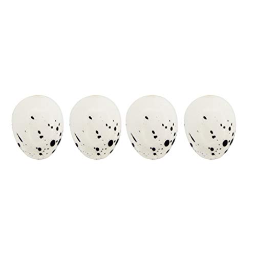 Tofficu 50Pcs Gefälschte Ostervogel -Eier Künstliche Schaumeier Eier Model Mini -Malerei Requisite Für Microlandscape Dekoration Spring Decor (2. 5 cm Weiß) von Tofficu