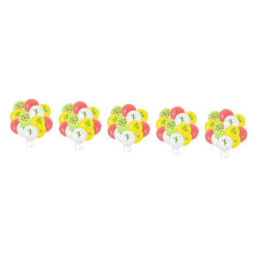 Tofficu 80 Stk Hawaiianischer Ballon Hawaii-dekor Tropische Ballongirlande Wassermelonen-dekorationen Geburtstagsfeier Ballon Zum Geburtstag Dekor Luftballons Emulsion von Tofficu