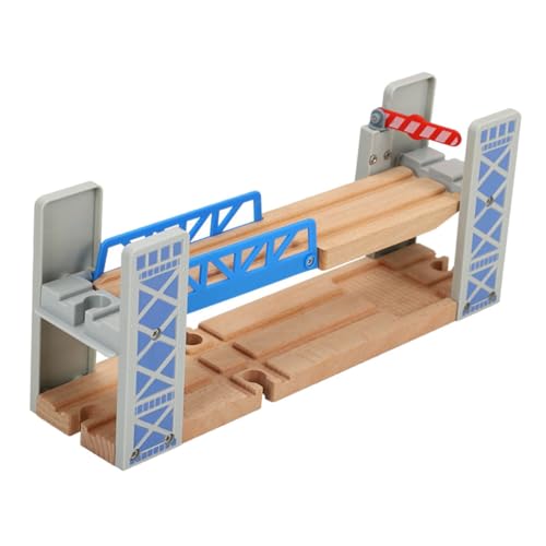 Tofficu Holzeisenbahn Brücke aus Holz Kompatibles Eisenbahn Viadukt Modellspielzeug DIY Schienenzubehör Innovatives Eisenbahnspiel für Fördert Entwicklung und Fantasie Tofficu Holzeisenbahn Brücke aus Holz Kompatibles Eisenbahn Viadukt Modellspielzeug DIY Schienenzubehör Innovatives Eisenbahnspiel für Fördert Entwicklung und Fantasie von Tofficu