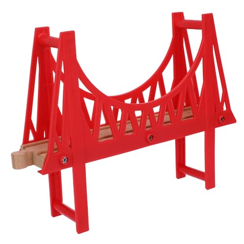 Tofficu Holzeisenbahn Zubehör Hochbrücke aus Robustem Holz Abnehmbar und Schnell Montierbar Fördert Kreativität und Fantasievolles für Hause Schule Tofficu Holzeisenbahn Zubehör Hochbrücke aus Robustem Holz Abnehmbar und Schnell Montierbar Fördert Kreativität und Fantasievolles für Hause Schule von Tofficu