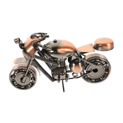 Tofficu Modell Bronze Dekoratives Motorbike Modell Für Kinderzimmer Vintage Skulptur Als Oder Sammlerstück Ideal Für Fans Von Motorrädern Und von Tofficu