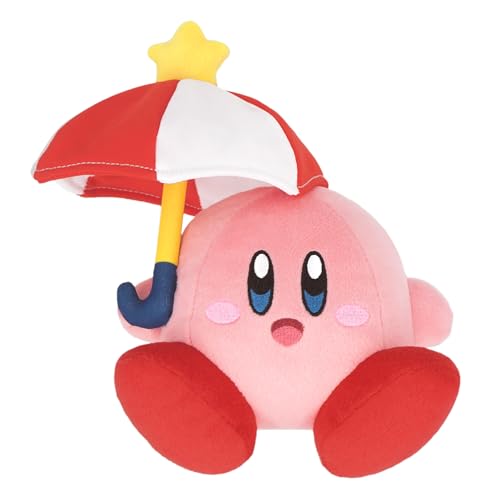 Nintendo Together+ – Plüschtier Kirby – Kirby Sonnenschirm 13 cm, New Pink Nintendo Together+ – Plüschtier Kirby – Kirby Sonnenschirm 13 cm, New Pink von Together Plus